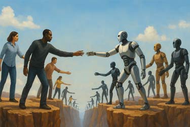 تحول بازار کار با هوش مصنوعی؛ انسان همچنان در میدان